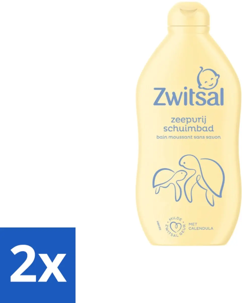 Zwitsal Zeepvrij Schuimbad 400ml