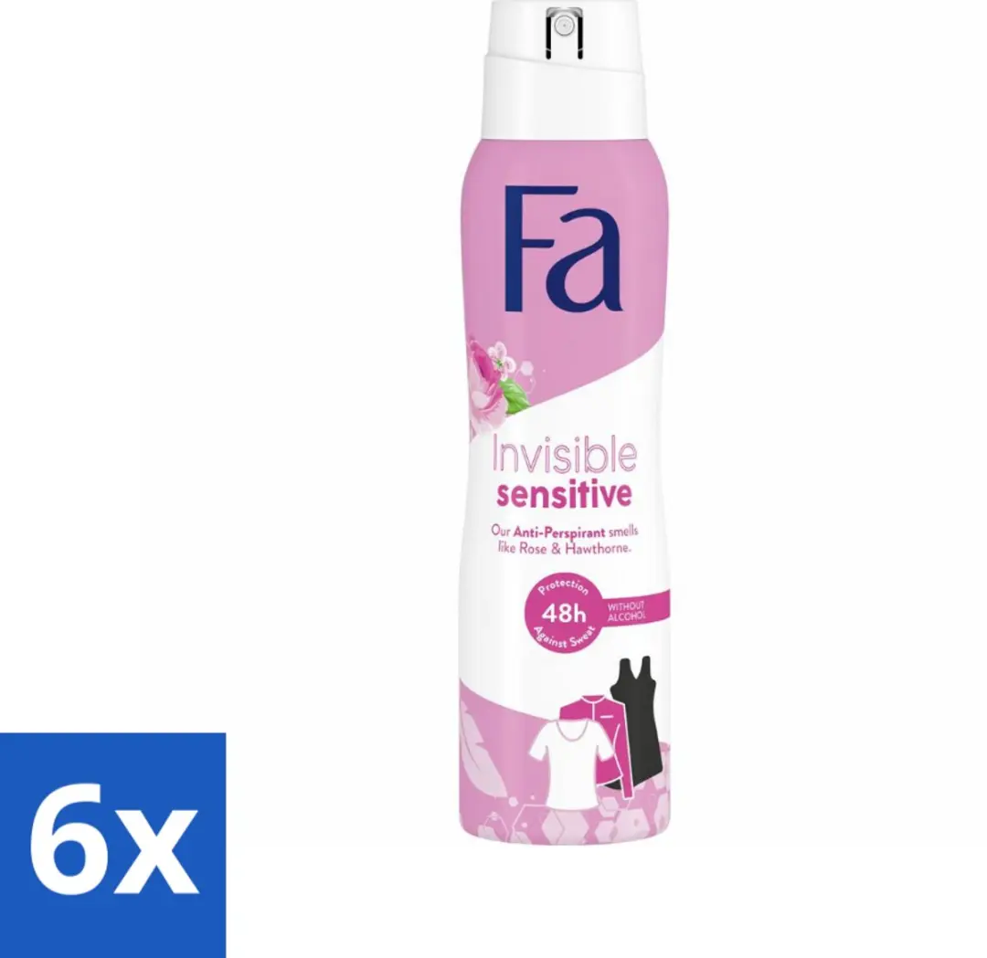 Fa Deodorant Spray Invisible Sensitive 150ml