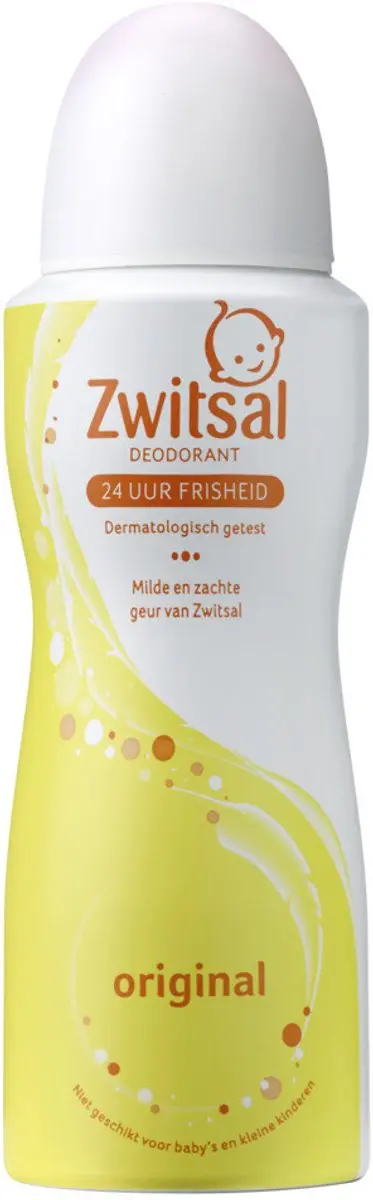 Zwitsal Deodorant Original 100ml Spray - 2 Stuks