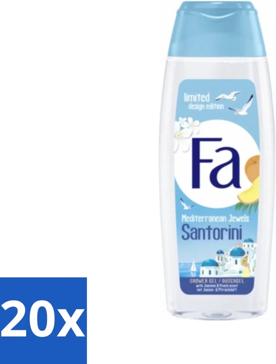 Fa Mediterranean Jewels Santorini Douchegel 250ml