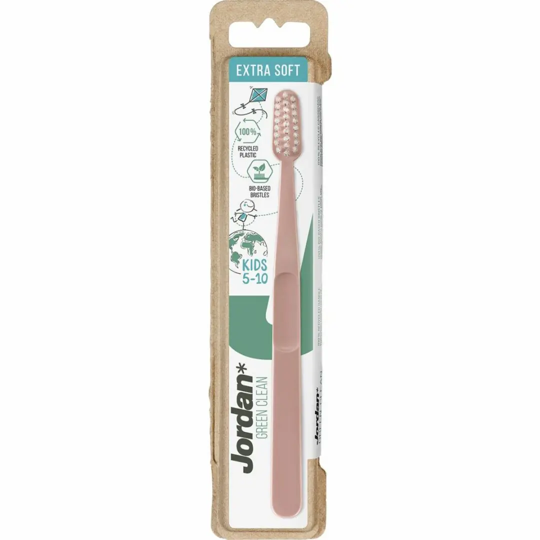 Jordan Green Clean Tandenborstel Extra Soft 5-10 Jaar