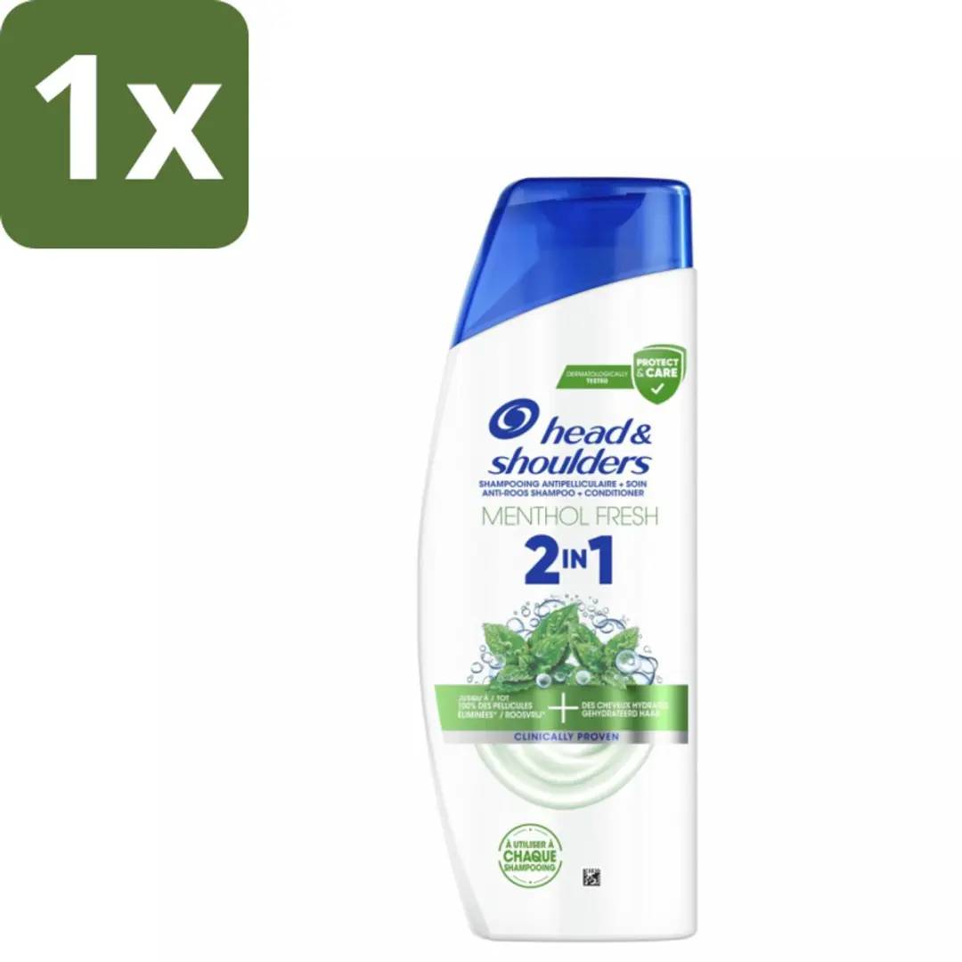 Head & Shoulders Menthol Fresh Shampoo 300ml