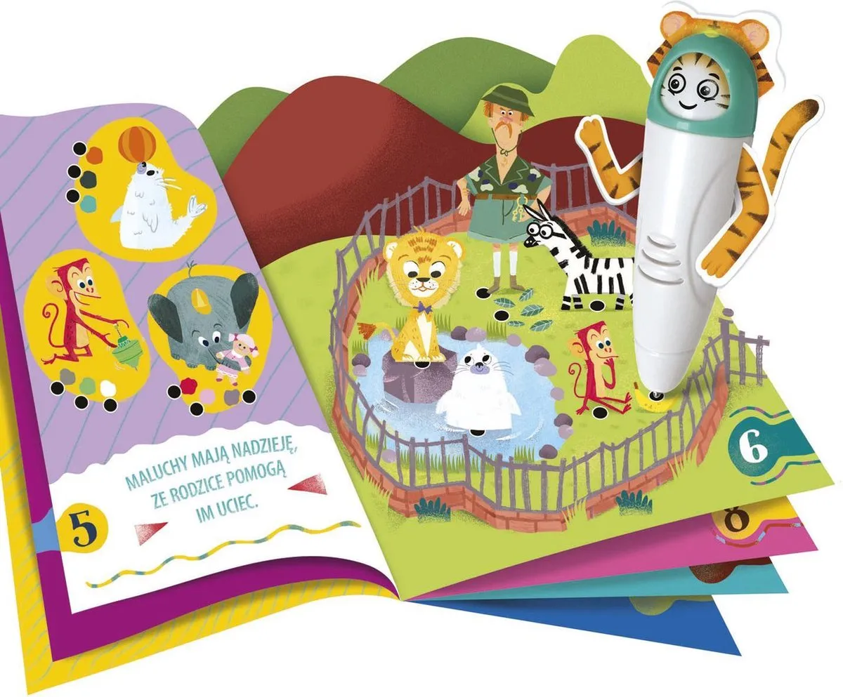Clementoni Interactive Pen Puppies Puzzel - Multicolor - afbeelding 4 van 4