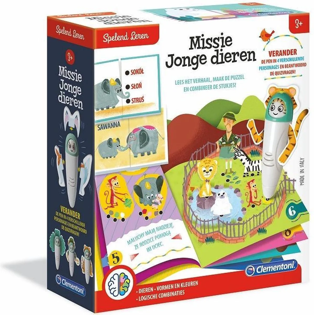 Clementoni Interactive Pen Puppies Puzzel