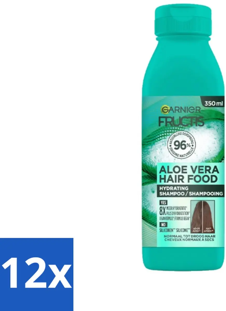Garnier Fructis Hair Food Aloe Vera Shampoo 350ml