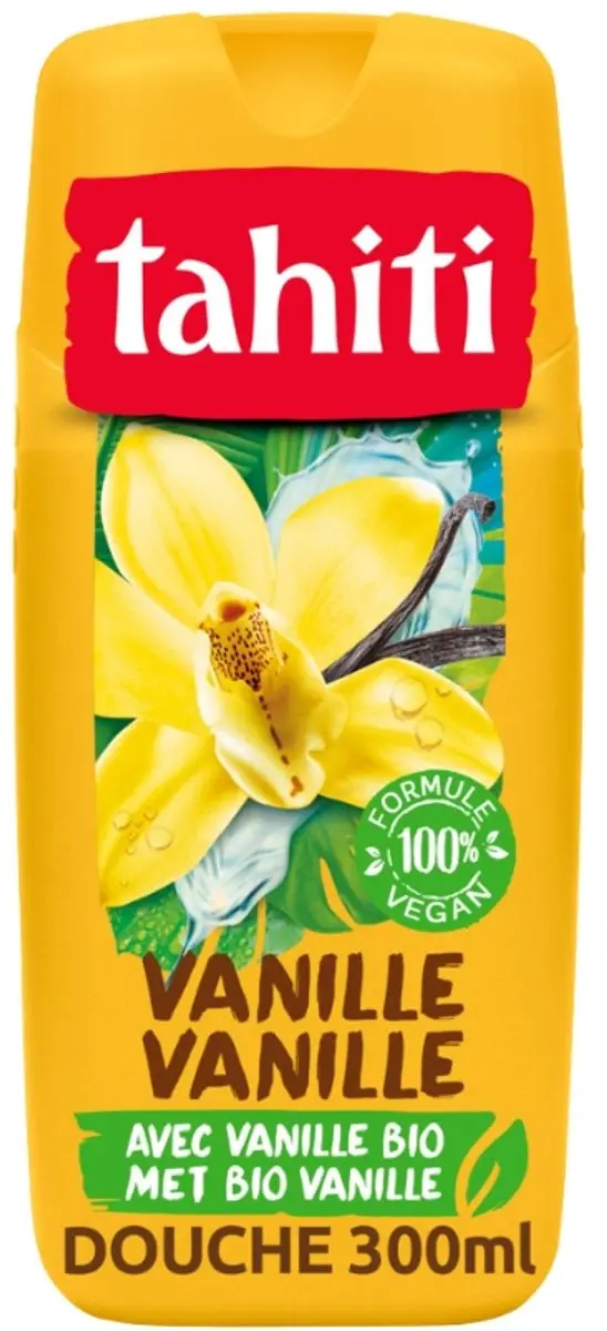 Tahiti Douchegel Vanille 315ml - 3 Stuks