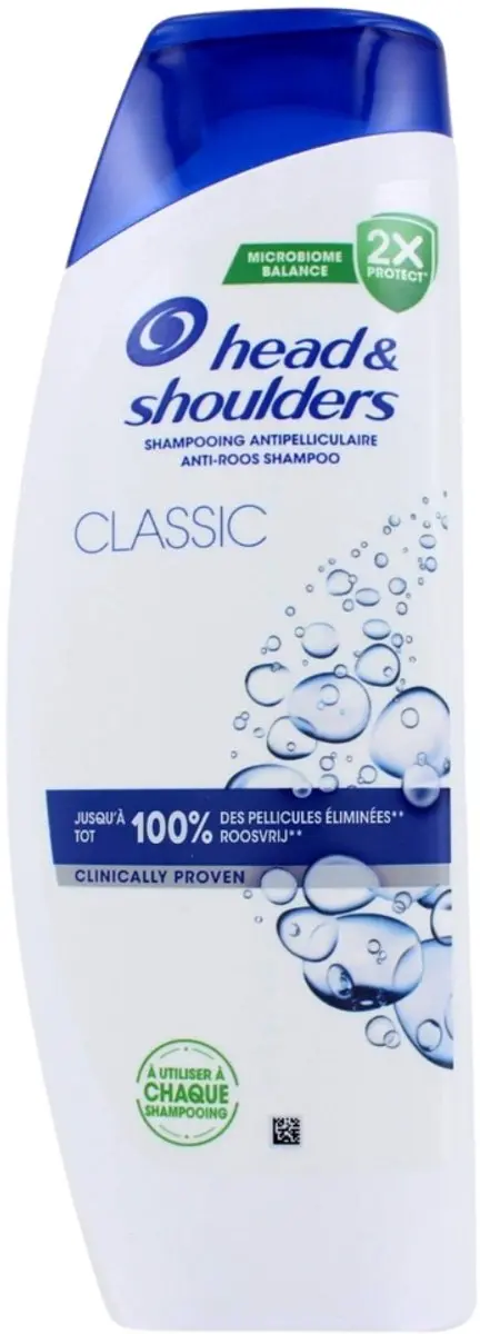 Head & Shoulders Classic Anti-Roos Shampoo 400ml - 6 Stuks