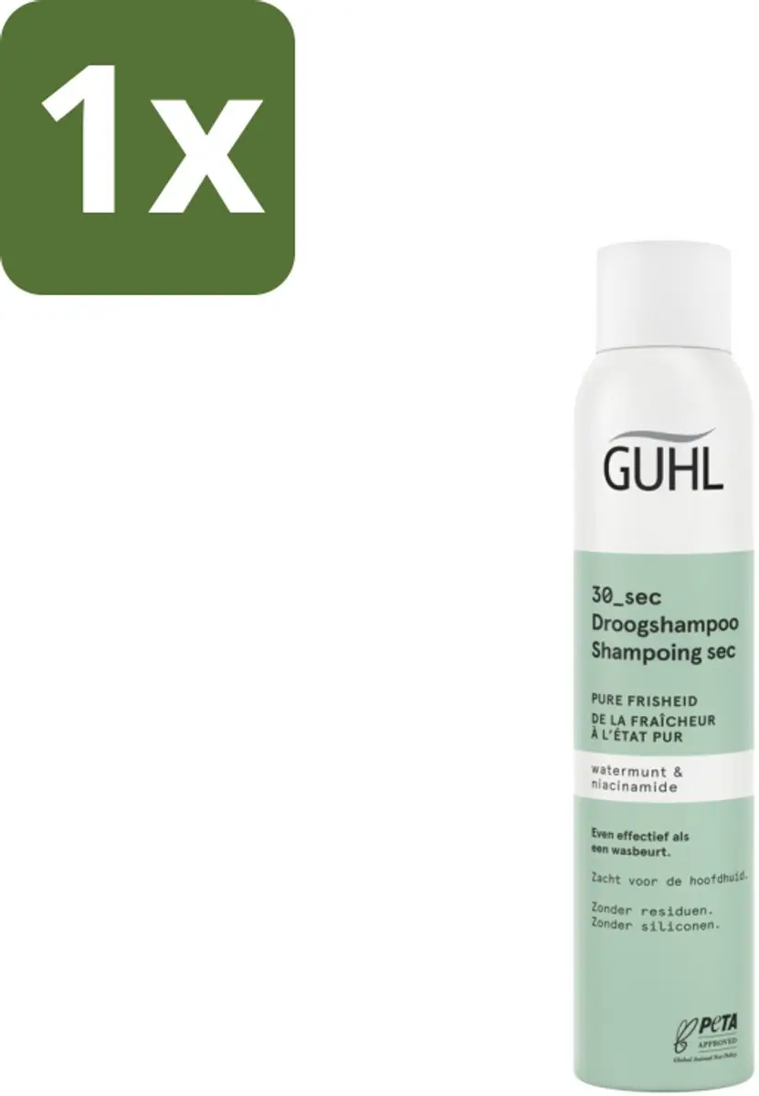 Guhl Droogshampoo Pure Frisheid 30 sec 200ml