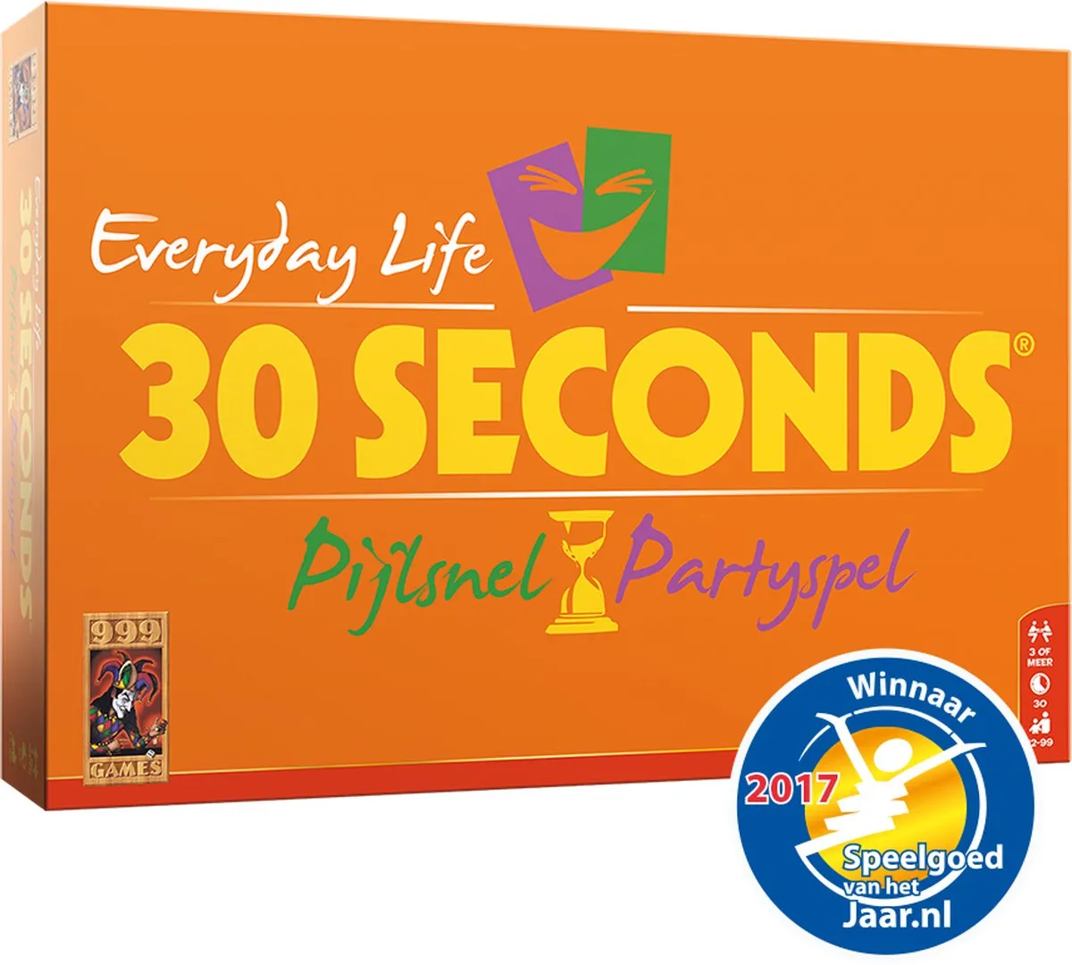 999 Games 30 Seconds Everyday Life Partyspel - 28 Spelers