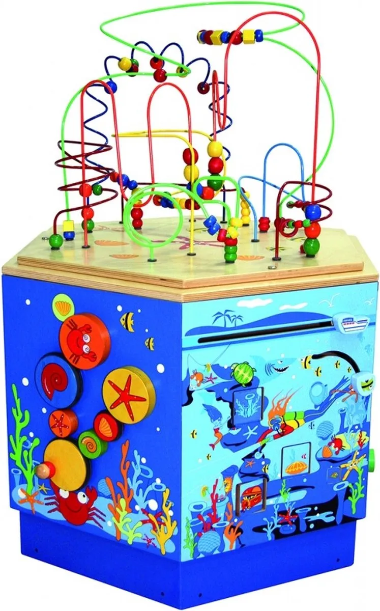 Hape Koraalrif Speelkubus 301799 - Multicolor - afbeelding 6 van 6