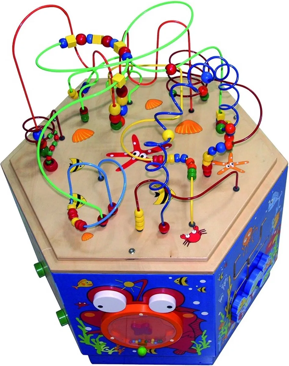 Hape Koraalrif Speelkubus 301799 - Multicolor