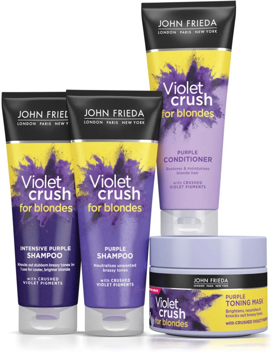 John Frieda Violet Crush Haarmasker 250ml - 7 Stuks