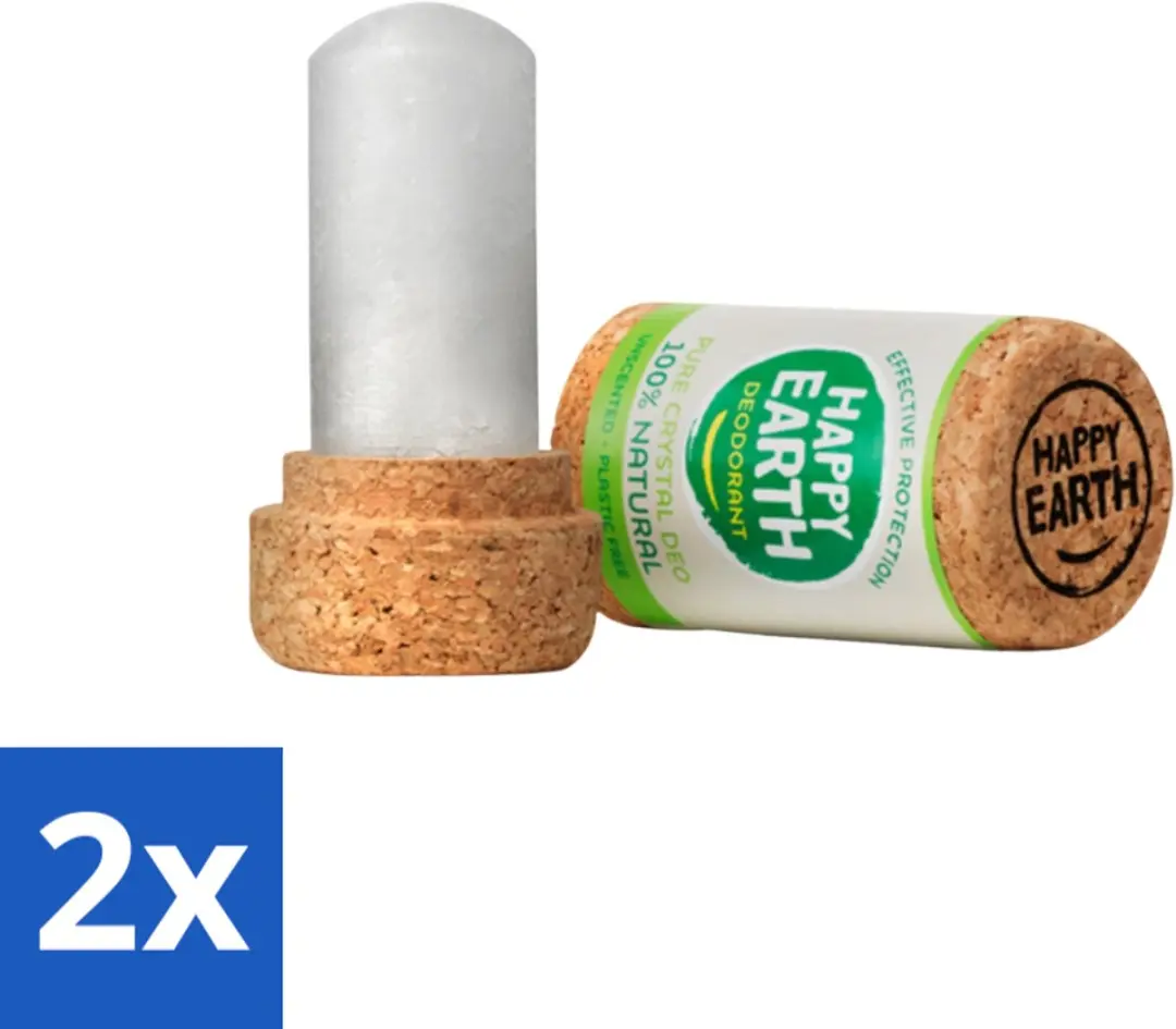 Happy Earth Deodorant Crystal Unscented