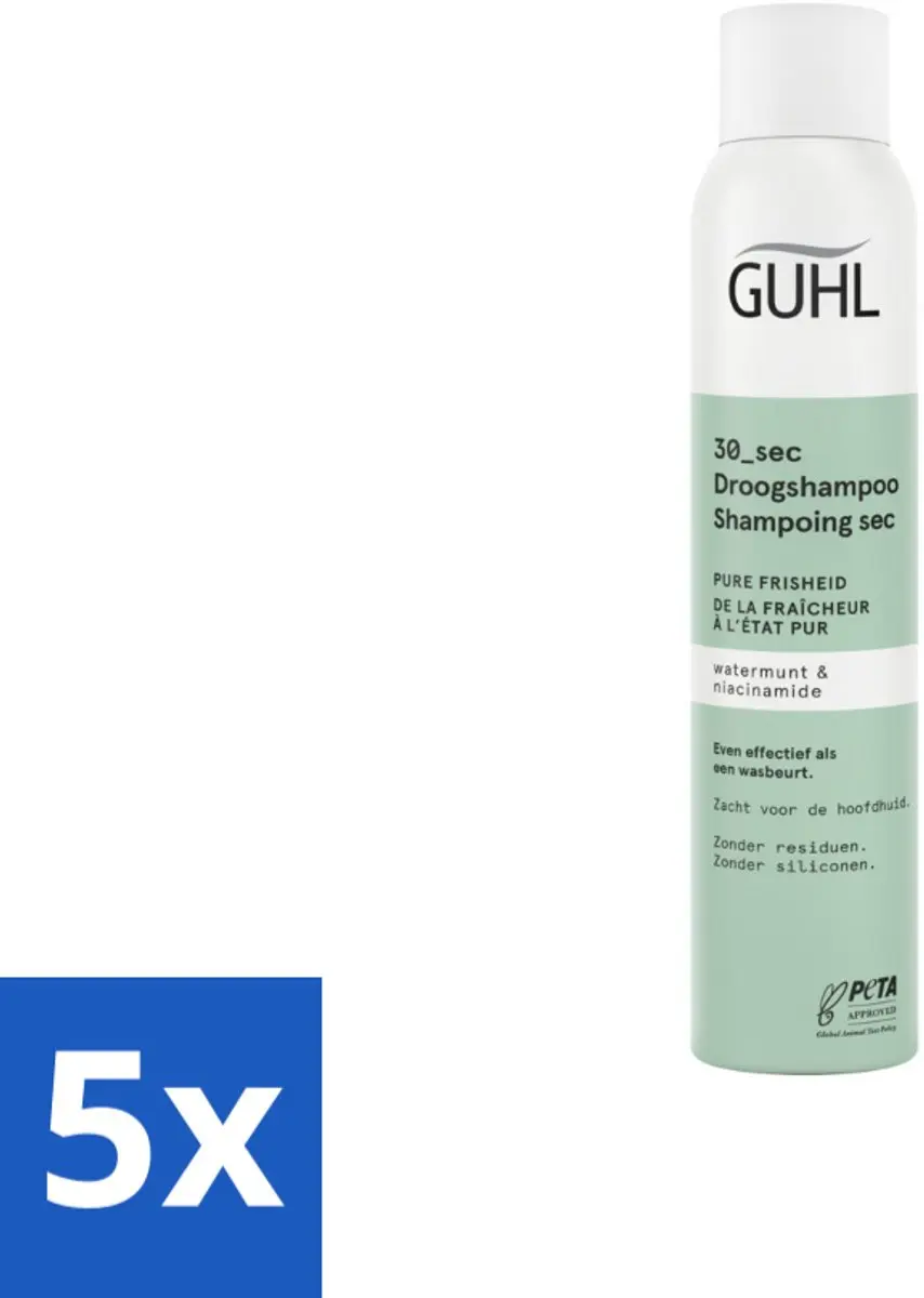 Guhl Droogshampoo Pure Frisheid 30 sec