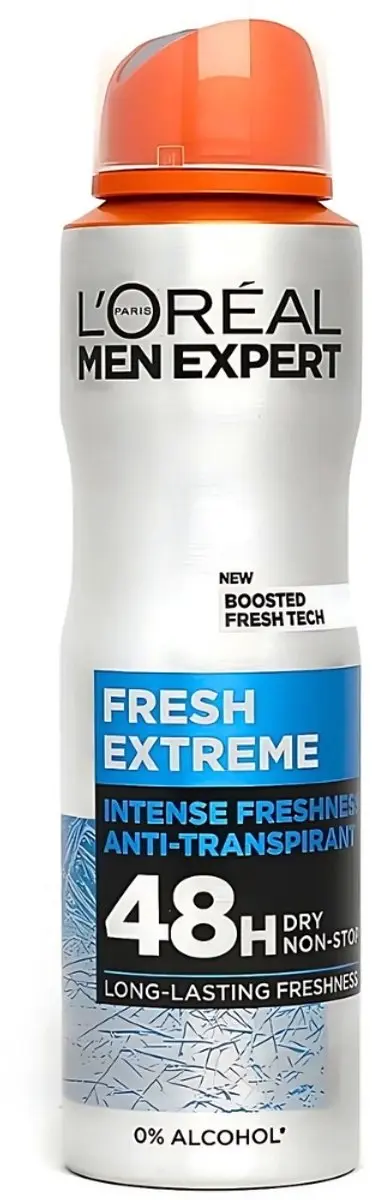 L'Oréal Men Expert Deodorant Spray Fresh Extreme 150ml - 2 Stuks