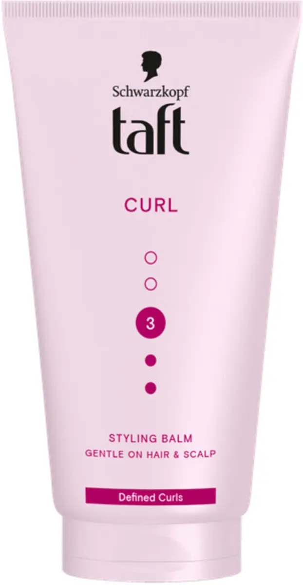 Taft Styling Balm Curl Hold 3 - 150ml - 24 Stuks