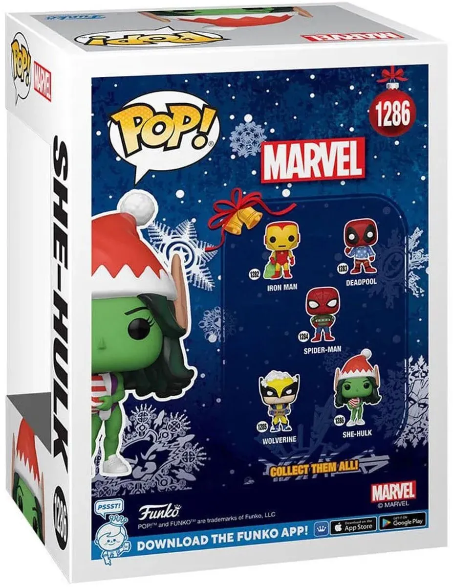 Funko Holiday POP! She-Hulk Verzamelfiguur - 9cm - Multicolor