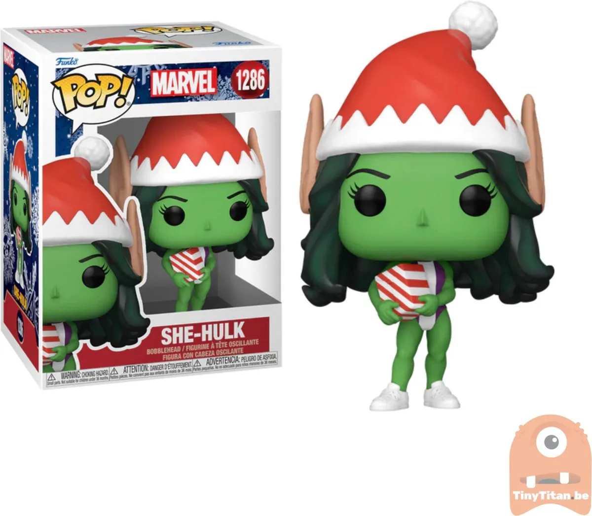 Funko Holiday POP! She-Hulk Verzamelfiguur - 9cm - Multicolor - afbeelding 6 van 6