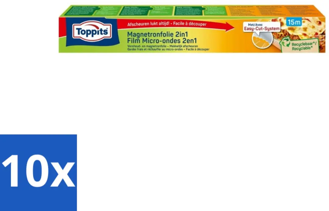 Toppits Magnetronfolie 2-in-1 15m
