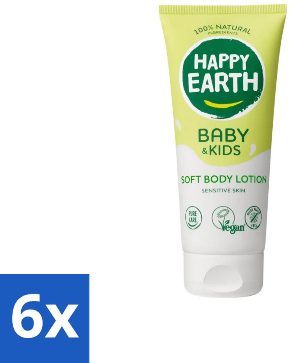 Happy Earth Baby & Kids Bodylotion 200ml