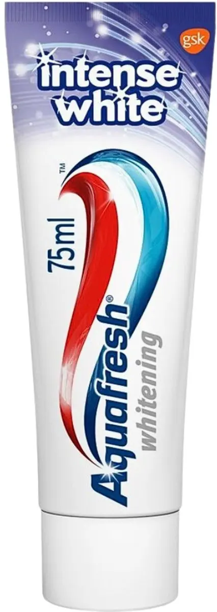 Aquafresh Tandpasta Intense White 75ml - 2 Stuks