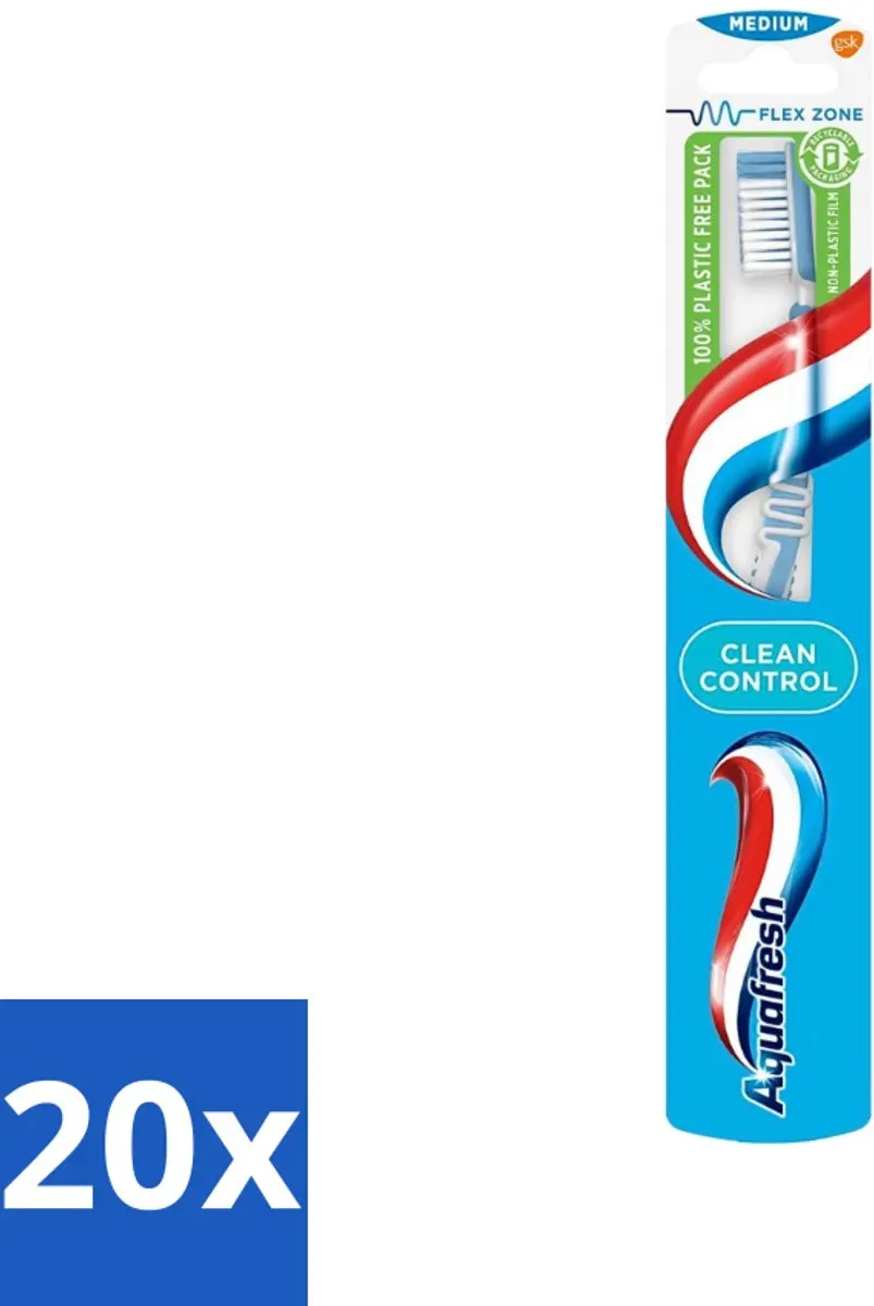 Aquafresh Tandenborstel Clean Control Medium