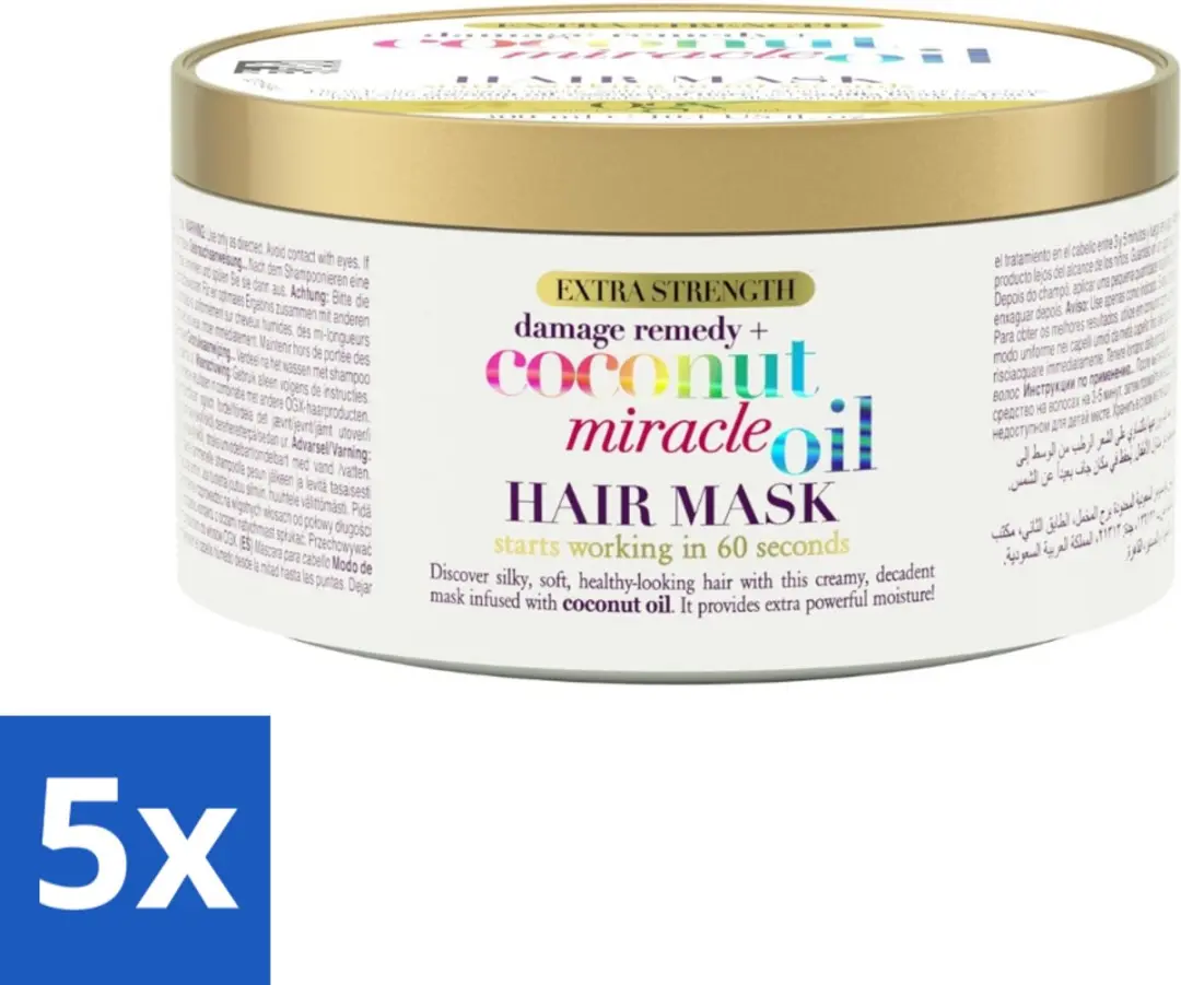 OGX Coconut Miracle Oil Haarmasker 300ml