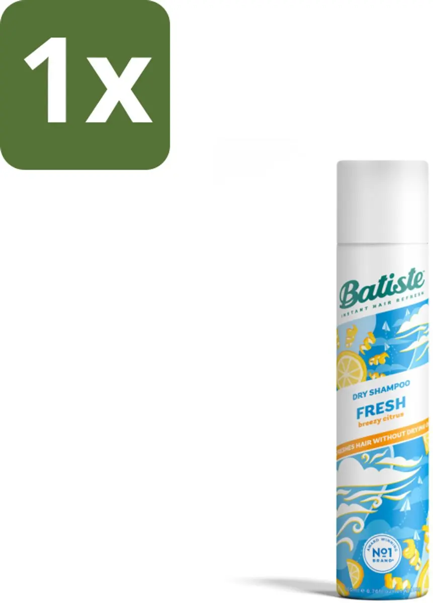 Batiste Fresh Droogshampoo 200ml