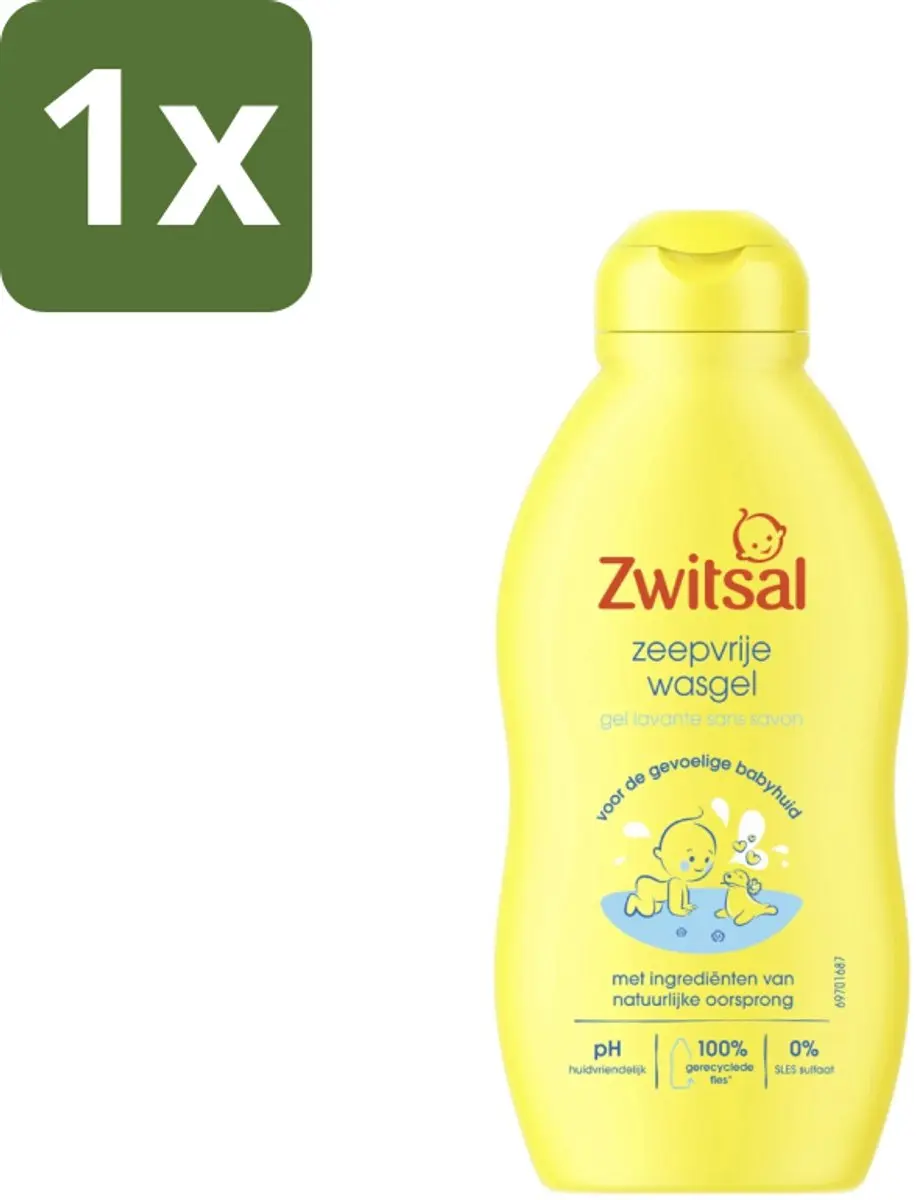 Zwitsal Zeepvrije Wasgel 200ml