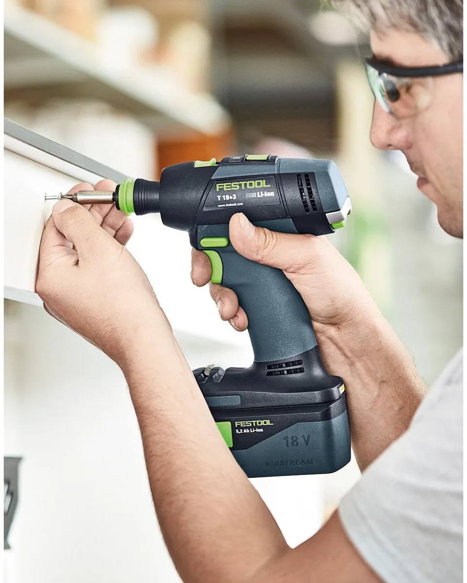 Festool T18+3-Basic Accu Schroefboormachine 576448