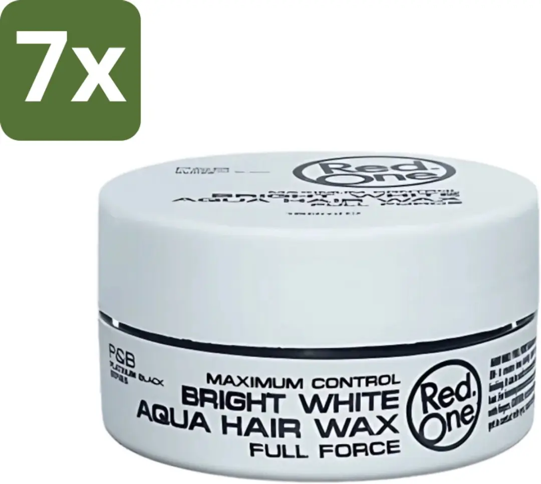 Red One Haarwax Bright White Maximum Control