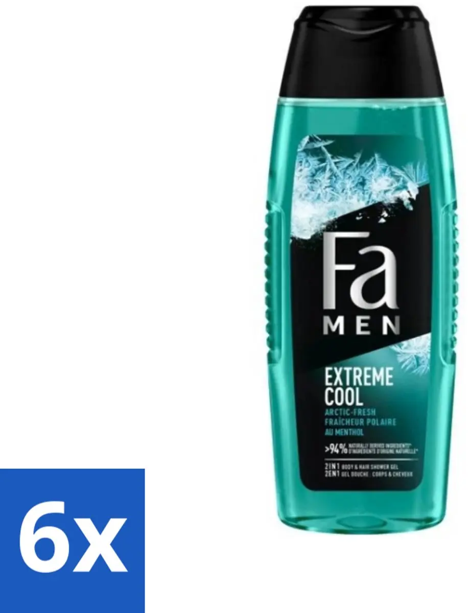 Fa Men Extreme Cool Douchegel & Shampoo 250ml