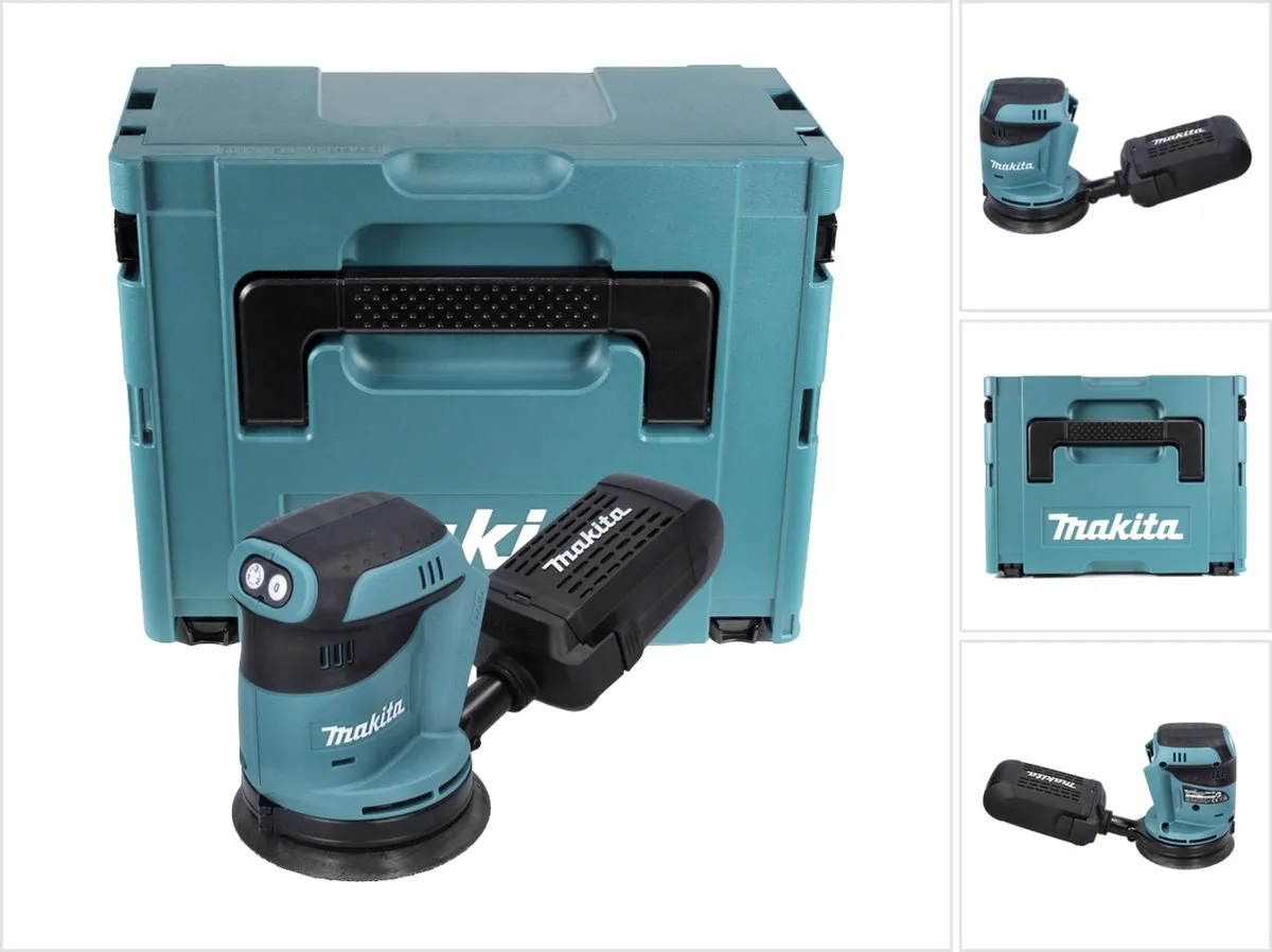 Makita DBO180ZJ Excentrische Schuurmachine 125mm