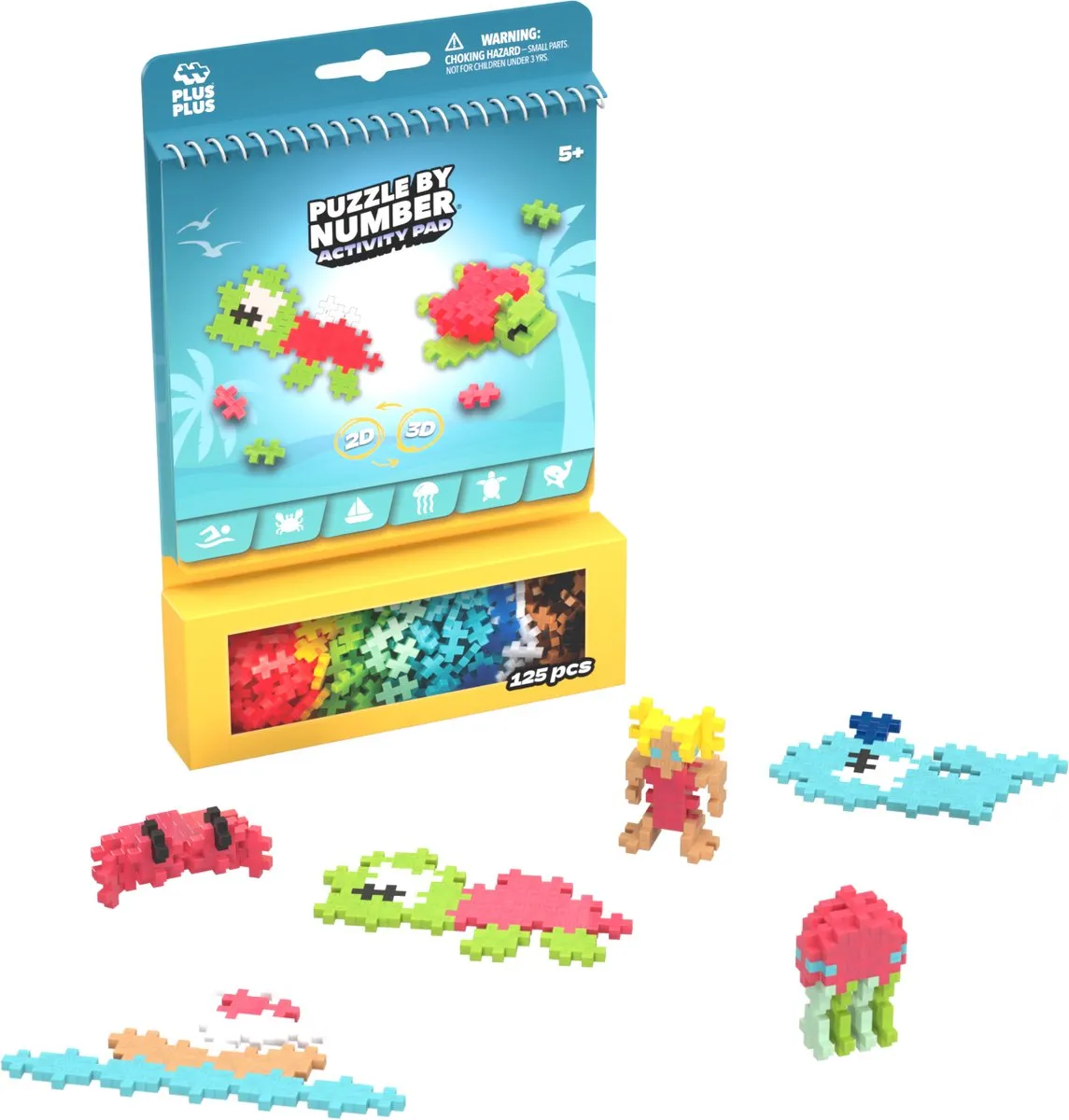 Plus-Plus Activity Pad Oceaan 3991