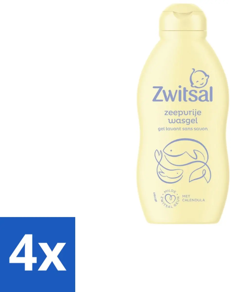 Zwitsal Zeepvrije Wasgel 200ml