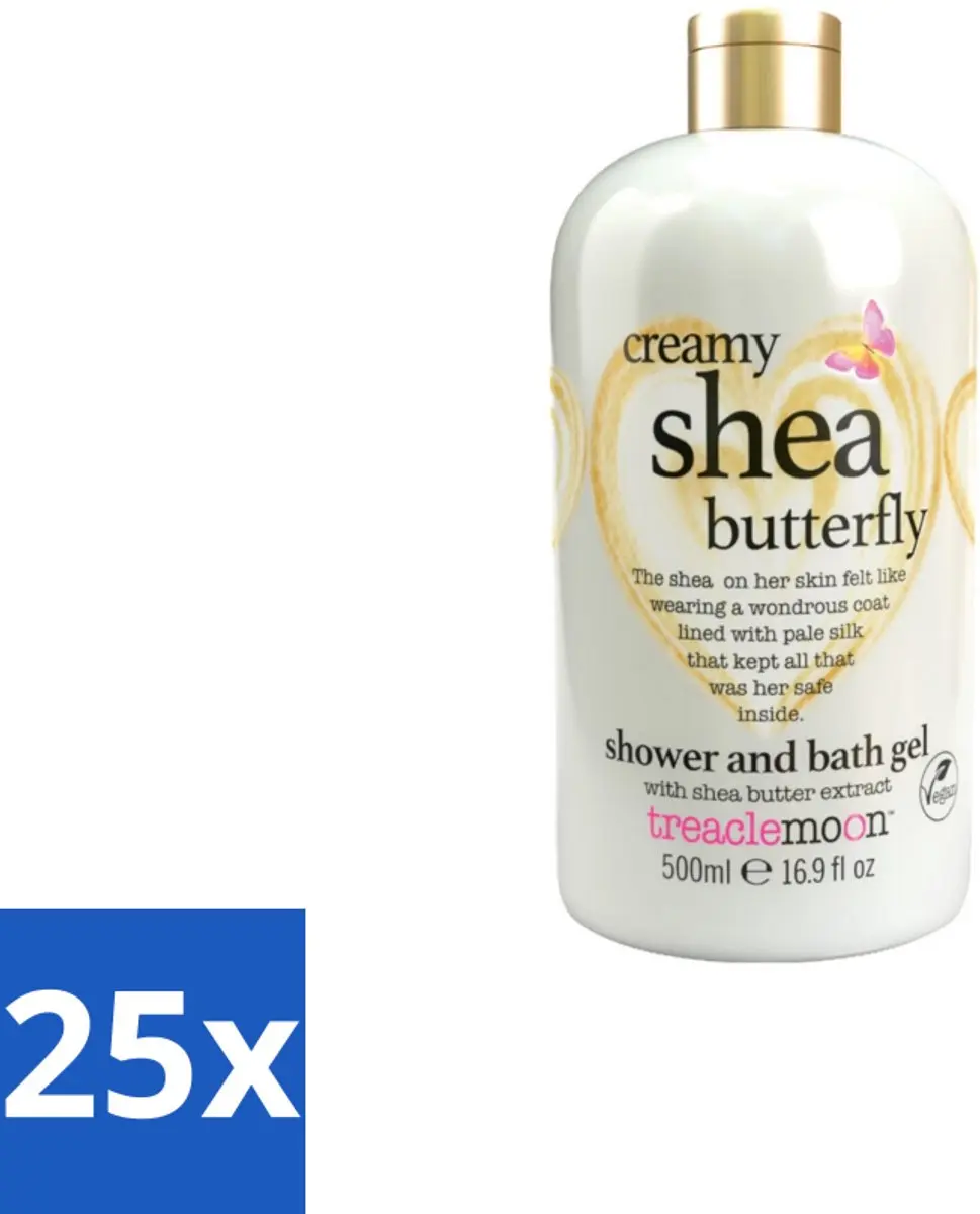 Treaclemoon Creamy Shea Butterfly Douchegel 500ml