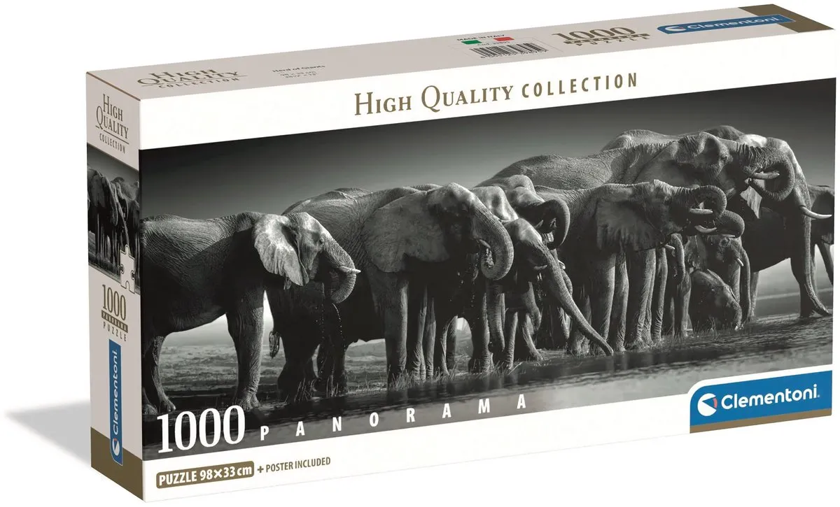 Clementoni Herd of Giants Puzzel 1000 Stuks - Multicolor