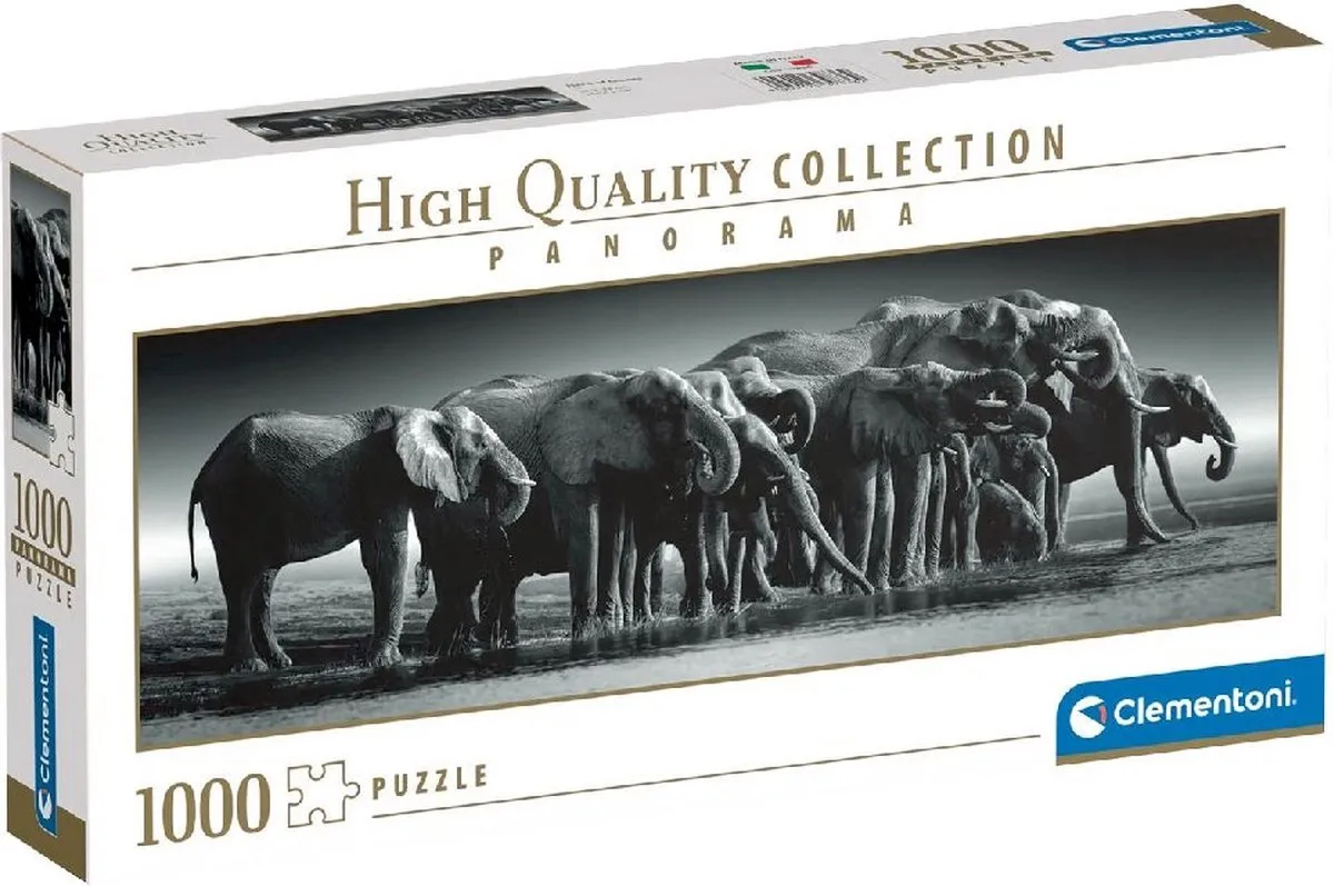 Clementoni Herd of Giants Puzzel 1000 Stuks - Multicolor