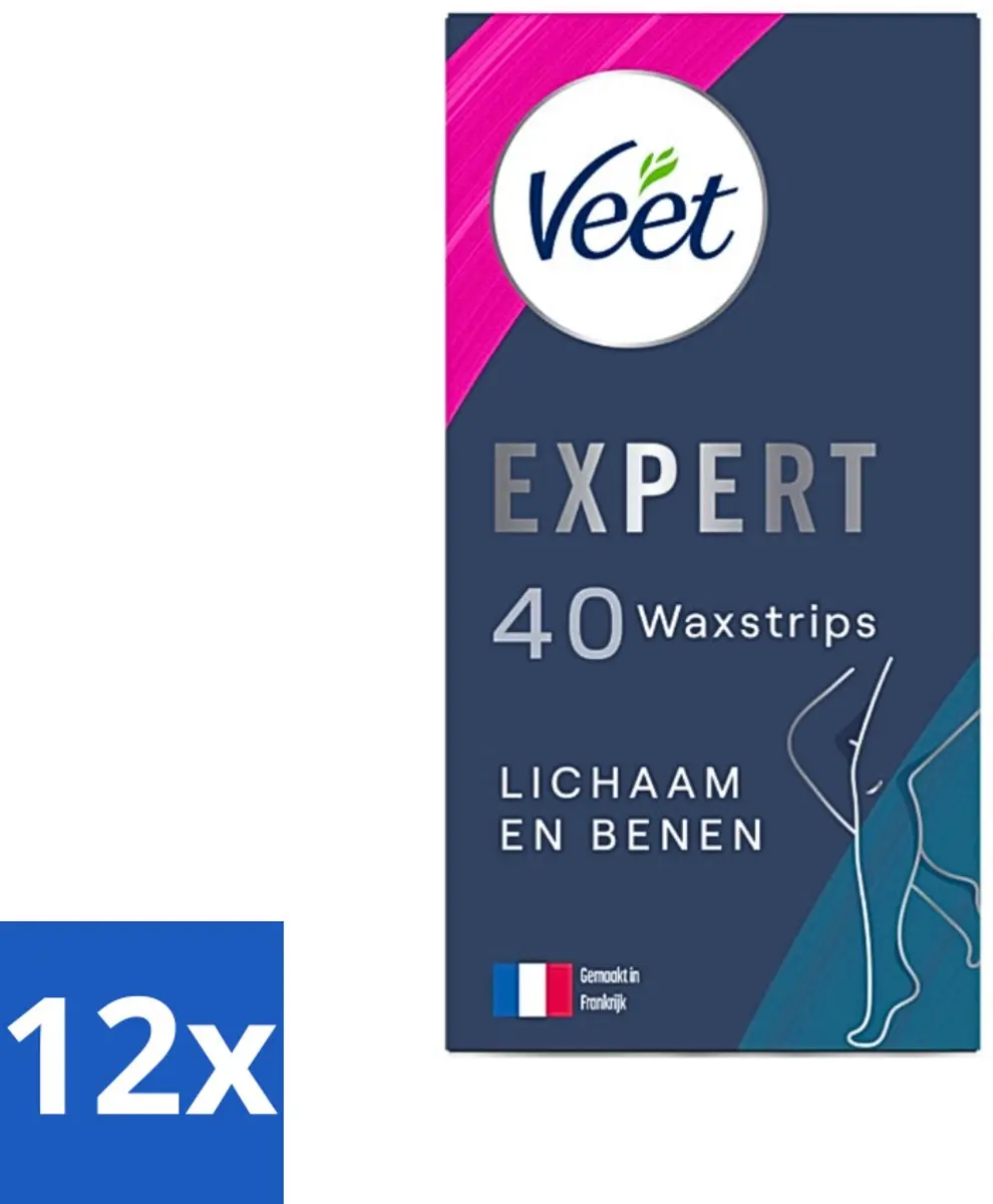Veet Expert Koude Waxstrips Benen Sensitive