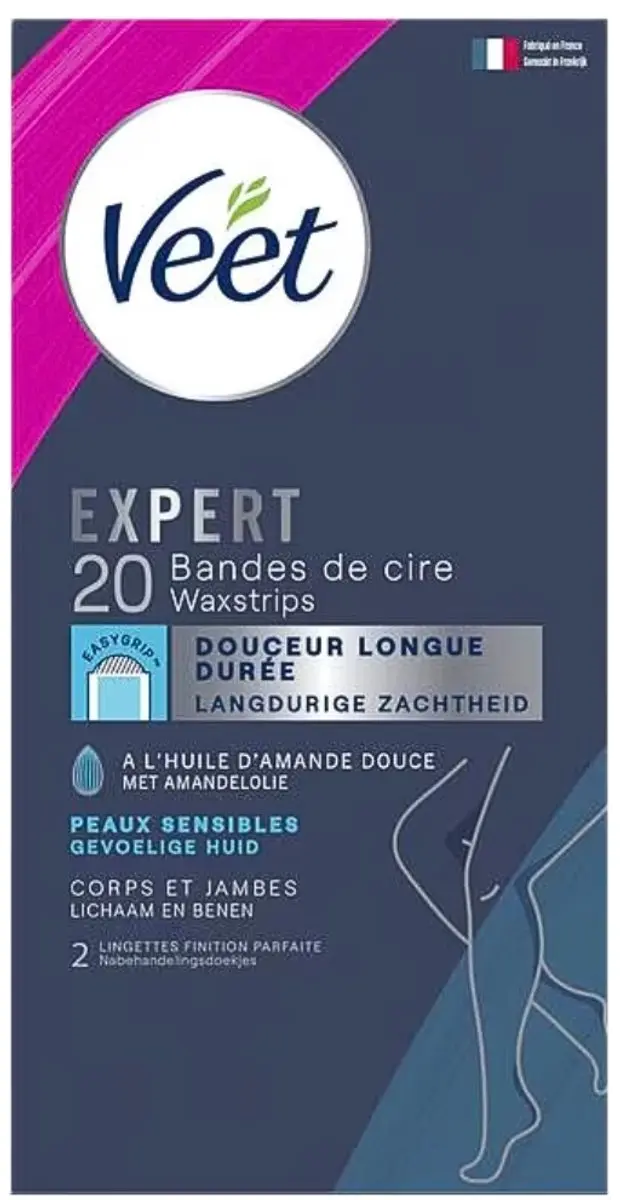 Veet Expertn Ontharingsstrips Lichaam & Benen - 20 Stuks