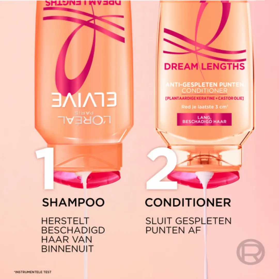 L'Oréal Elvive Dream Lengths Shampoo 250ml - 7 Stuks
