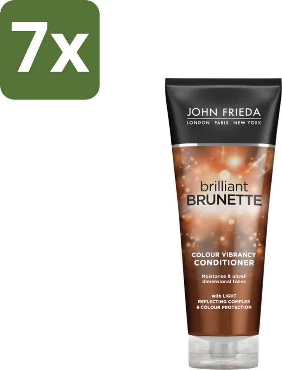 John Frieda Brilliant Brunette Conditioner 250ml