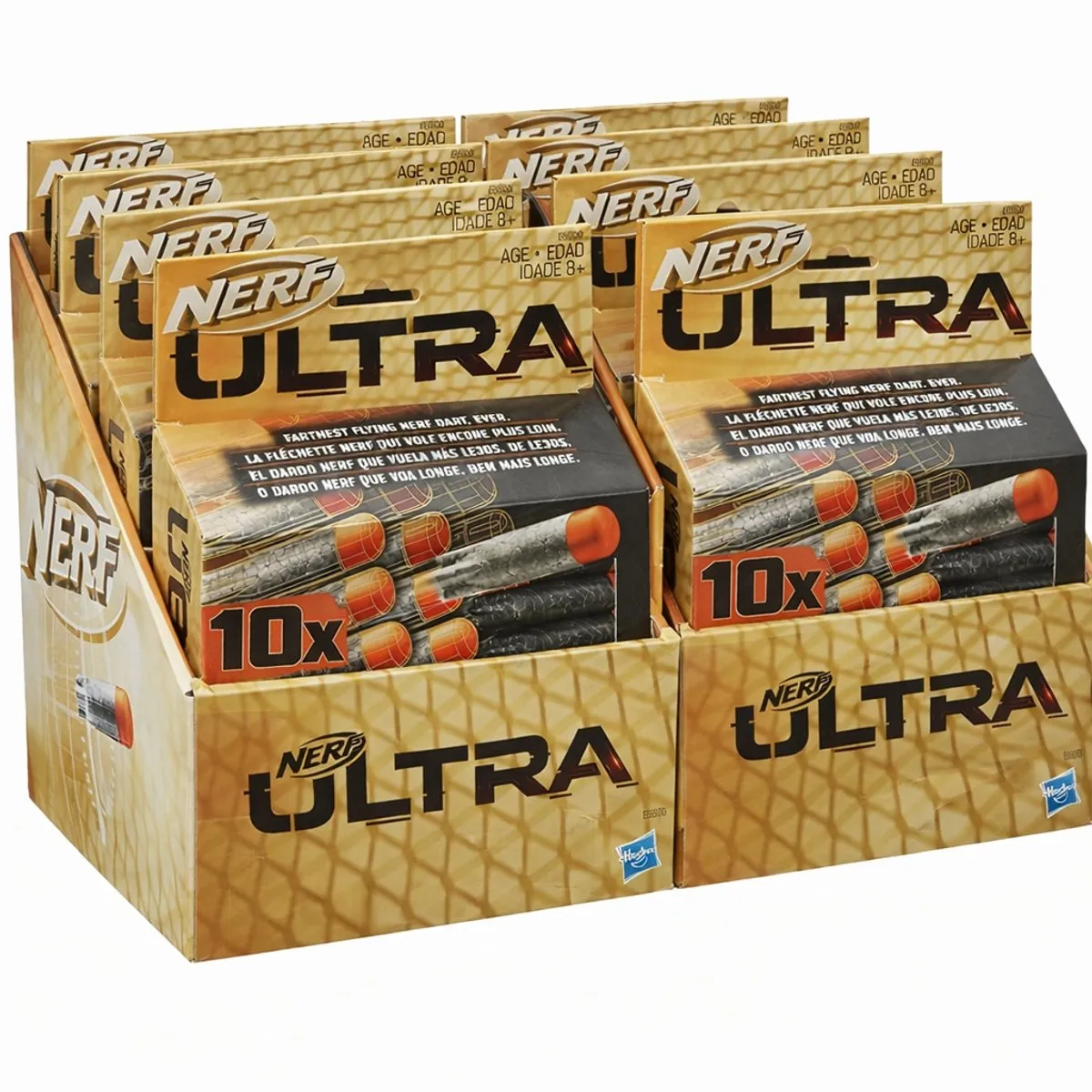 Nerf Ultra Darts Refill Pack 80 Stuks - Grijs/Oranje