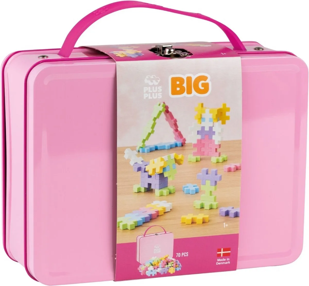 Plus-Plus BIG 3275 Bouwset - 70 Stuks - Roze
