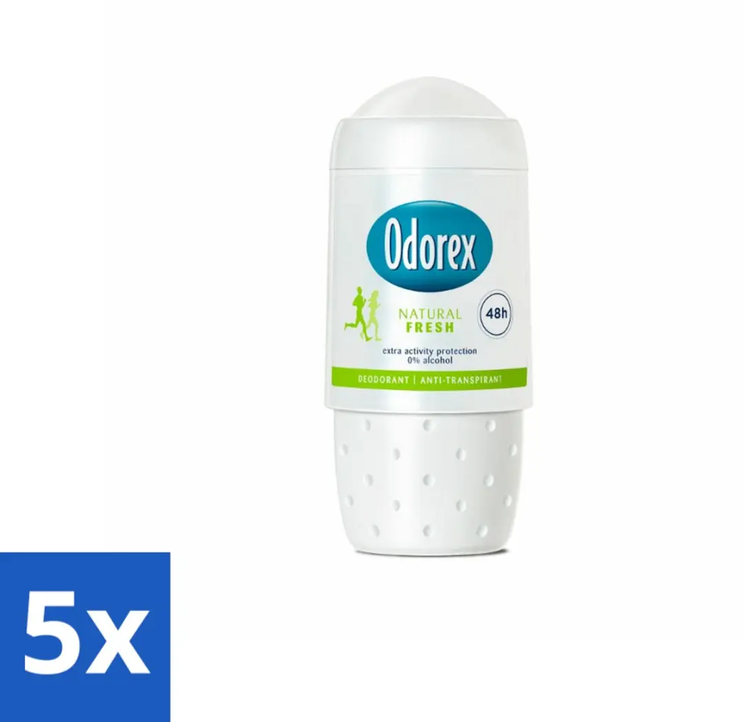Odorex Natural Fresh Deodorant Roller 50ml