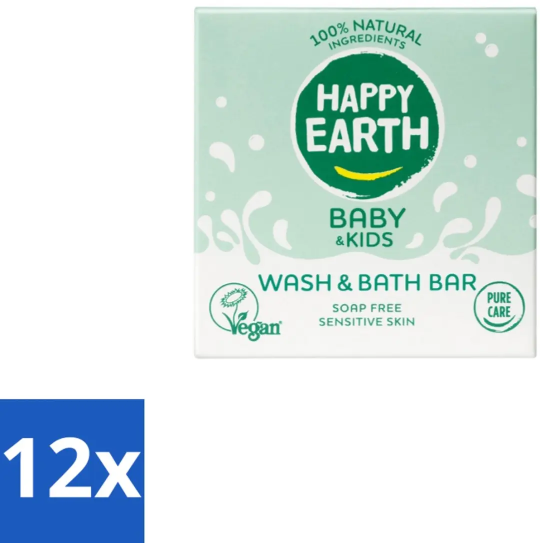 Happy Earth Wash & Bath Bar