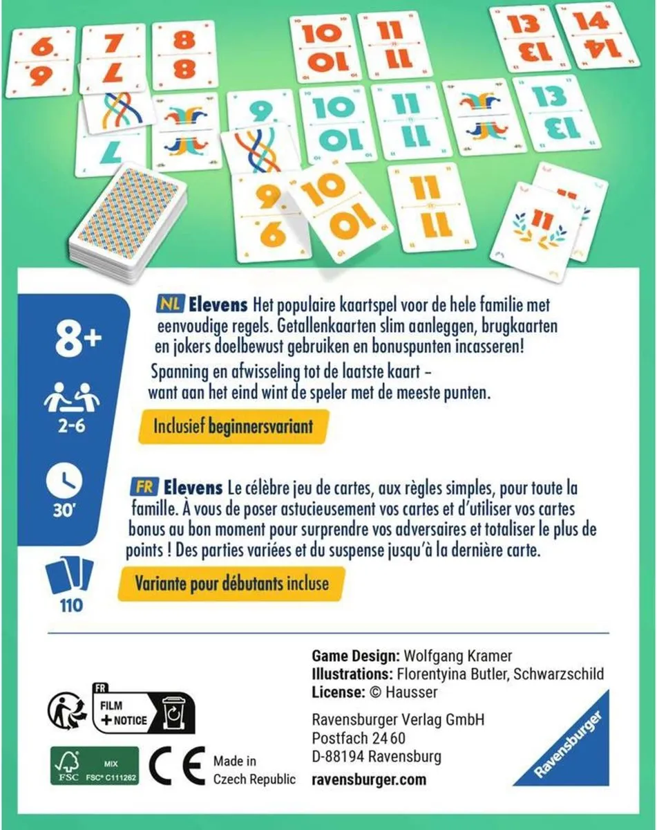 Ravensburger Elevens - 2+ Spelers
