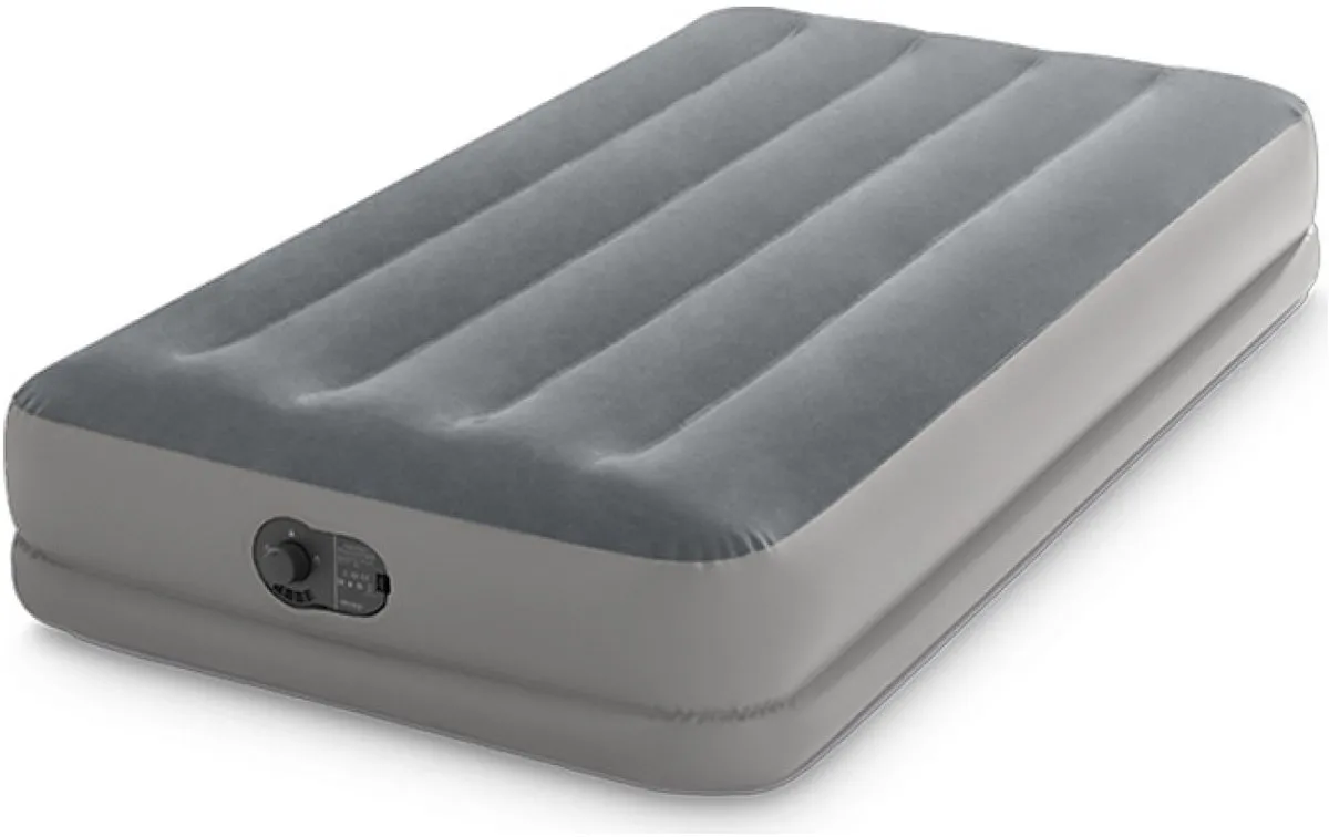 Intex Prestige Mid-Rise Luchtbed 191x99x30cm - Grijs
