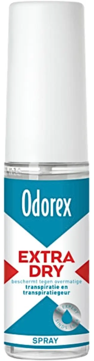 Odorex Extra Dry Pompspray 30ml - 120ml (4x30ml) - Parfumvrij