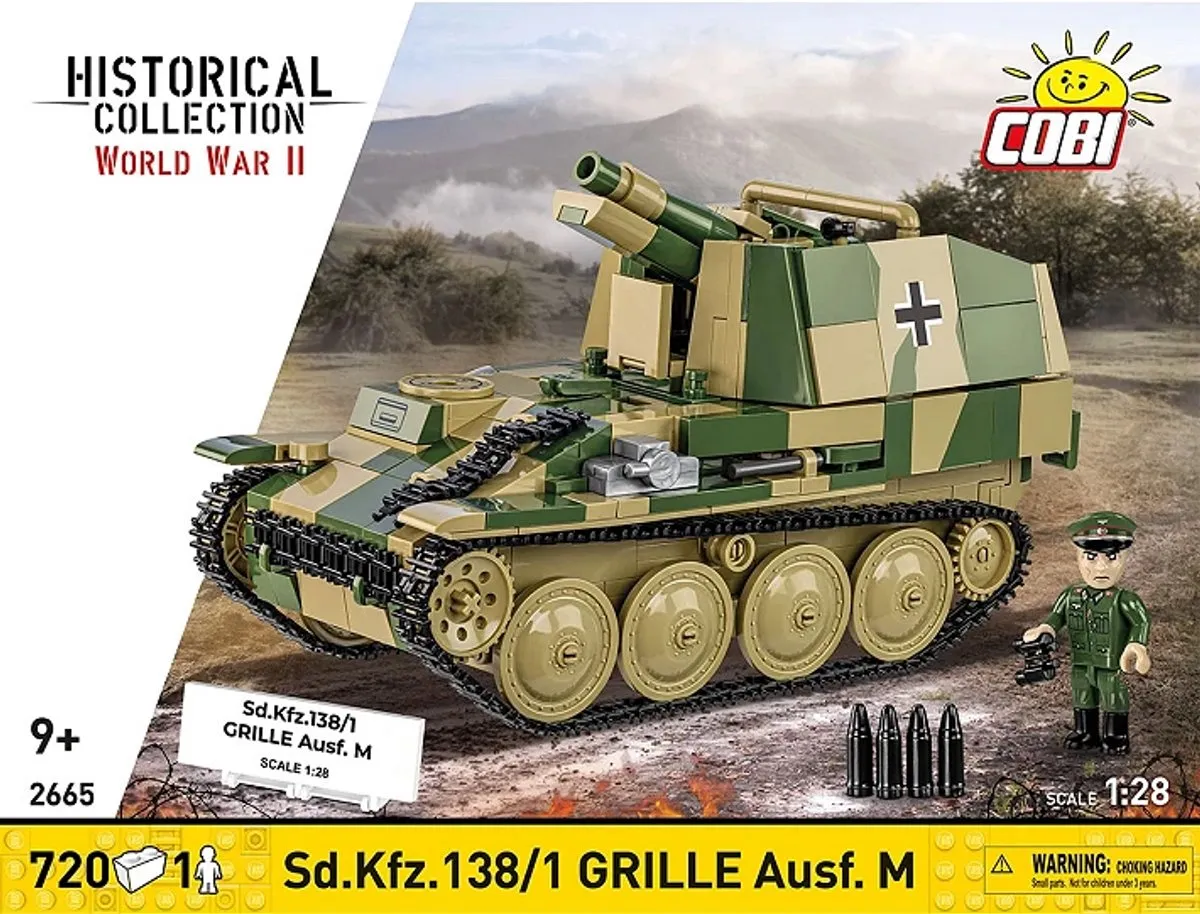 Cobi Sturmpanzer 38 (T) Grille Ausf. M 724-delig